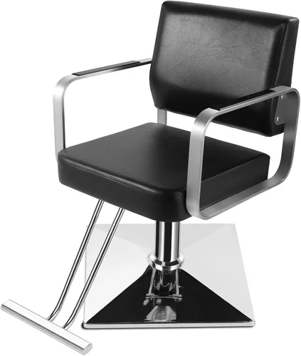 Sillas de Salón para Estilista Silla con Bomba Hidráulica Silla de Salón de Peluquería Giratoria de 360 Grados Silla de Barbero, Equipo de Belleza