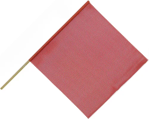Miniatura 7 de Productos de advertencia de gran tamaño, bandera de advertencia de clavija, paquete de 12