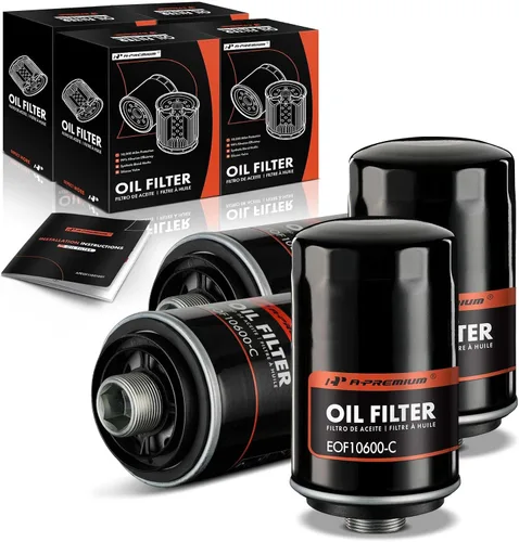 A-Premium Filtro de aceite giratorio de protección de 10 mil millas compatible con Volkswagen Jetta, Passat, Tiguan, Beetle, CC, Eos, GTI y Audi A4,
