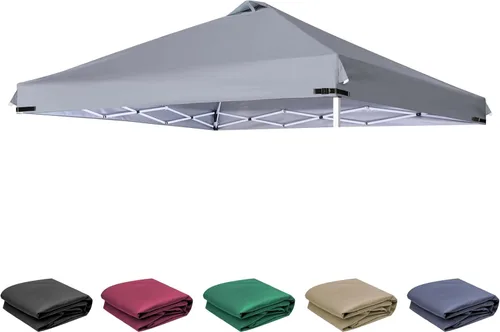 Miniatura 15 de SCOCANOPY Parte superior de repuesto con ventilación de aire para marco de toldo de 10x10, SOLO cubierta de toldo, (Turquesa)