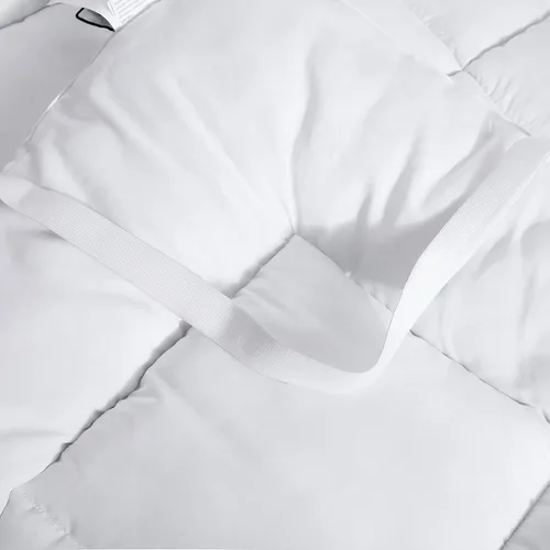 Miniatura 3 de Royal Bedding Cubrecolchón de felpa, viscosa derivada de bambú, relleno de 2 pulgadas de grosor, hipoalergénico, con bandas de anclaje alternativas