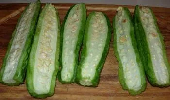 Miniatura 2 de Semillas de piel verde de melón amargo chino (Foo GWA) por Stonysoil Seed Company