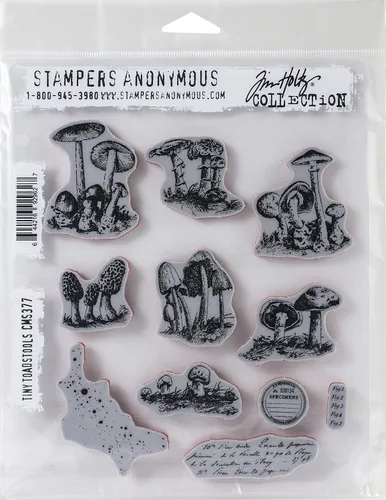 Miniatura 2 de Tim Holtz - Stampers Anon Cling RBBR - Juego de sellos