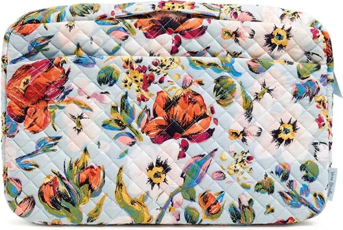 Miniatura 10 de Vera Bradley - Organizador de laptop de algodón para mujer Rouge Rose - Algodón Reciclado