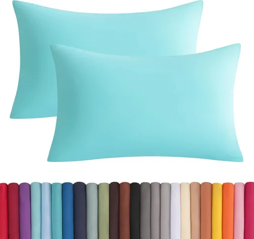 Miniatura 36 de BEDSUM Funda de almohada de microfibra para el cuerpo, suave, resistente a las arrugas y de fácil cuidado con cierre de sobre para adultos y mujeres