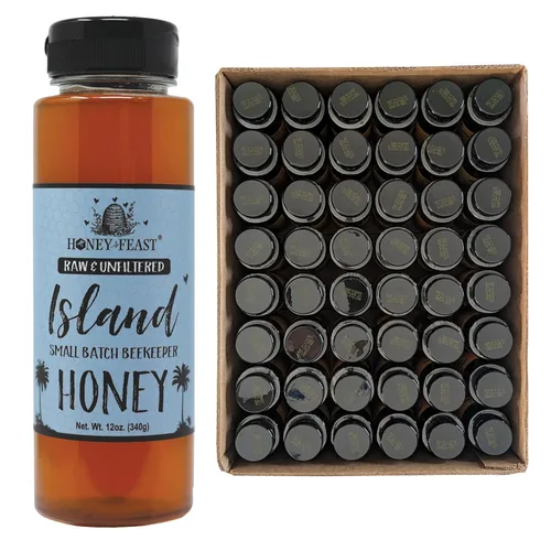 Miniatura 56 de Honey Feast, Miel de Flor Silvestre, 12 Onza