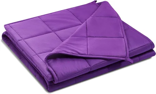 Miniatura 3 de TONGDADA Manta con peso para niños, 40 x 60 pulgadas, 10 libras, para niños de entre 80 y 125 libras, material de algodón de primera calidad