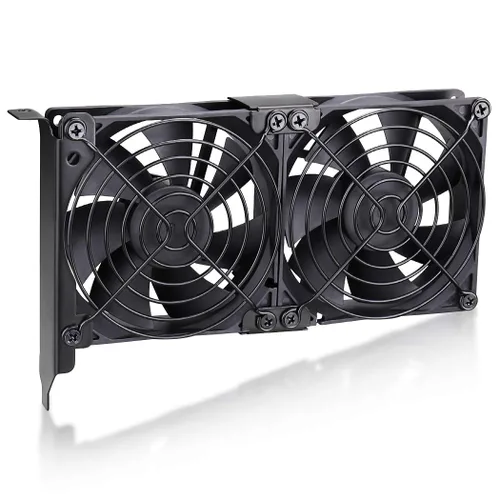 Wathai Tarjeta gráfica Pcl Ranura Ventilador 0.079 x 3.543 in 3.622 in para CPU GPU Cooler VGA Cooling