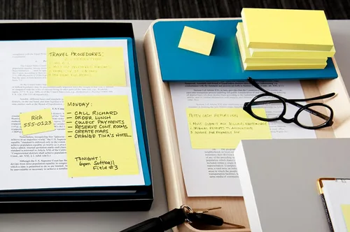 Miniatura 6 de Post-it Notas, 3 x 5 pulgadas, 12 blocs de notas adhesivas, 100 hojas por bloc, amarillo canario, The Original Post-it Note, suministros escolares