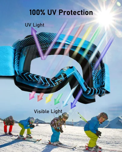Miniatura 5 de BELINOUS - Gafas de protección para niños para ATV, moto de cross, motocicleta, motocross MX, gafas de moto de cross para jóvenes para niños de 3 a