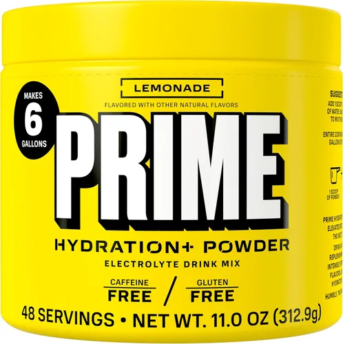 Miniatura 12 de PRIME Hydration + Polvo de electrolitos, cereza congelada, mezcla de bebida de hidratación sin azúcar con potasio, magnesio y vitaminas B