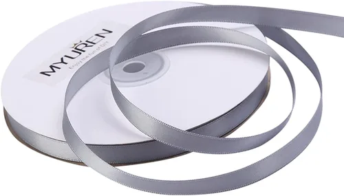 Miniatura 52 de Cinta de satén amarilla de 1 pulgada, cinta de satén sólido de doble cara para envoltura de regalos, bodas, decoración de fiestas, accesorios