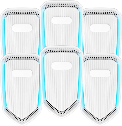 6 ionizadores de aire para ácaros del polvo, purificador de aire enchufable para el hogar, ambientador de aire de iones negativos, ionizadores de