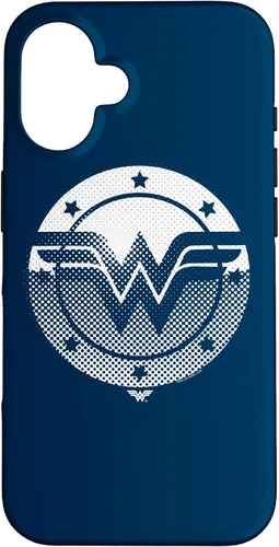 Miniatura 32 de Wonder Woman Funda con logotipo de escudo de medio tono para iPhone 17