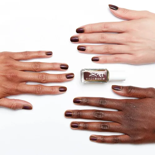 Miniatura 3 de essie Expressie FX Filter - Esmalte de uñas vegano de secado rápido, capa superior cromada, Oil Slick, 0.33 onzas líquidas