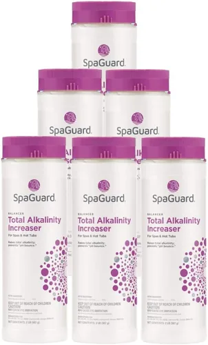 Miniatura 5 de SpaGuard Aumento de alcalinidad total, 2 libras, paquete de 3, evita el rebote del pH, equilibrador de agua probado para piscinas, adecuado