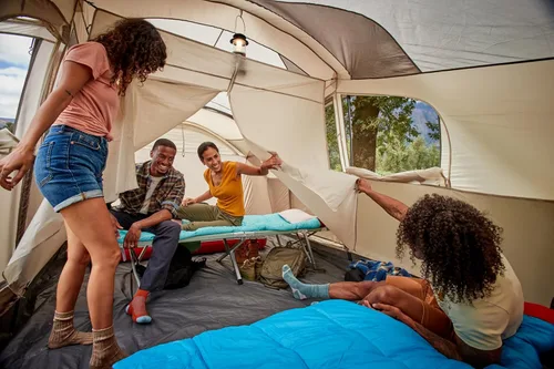 Miniatura 5 de Coleman WeatherMaster Camping Tent with Rainfly & Room Divider, Spacious Weatherproof Family Tent with Carry Bag