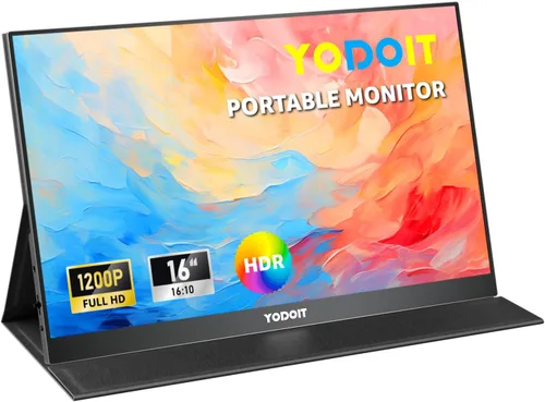 Miniatura 12 de Yodoit Laptop Screen Extender, 14" FHD 1920×1080 Travel Monitor with USB Type C Port and Built-in Speakers Compatible with MacBook