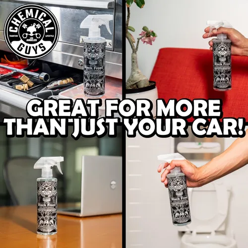 Miniatura 3 de Chemical Guys Black Frost Air - Ambientador en aerosol premium para automóvil y eliminador de olores, aerosol de aroma masculino fresco
