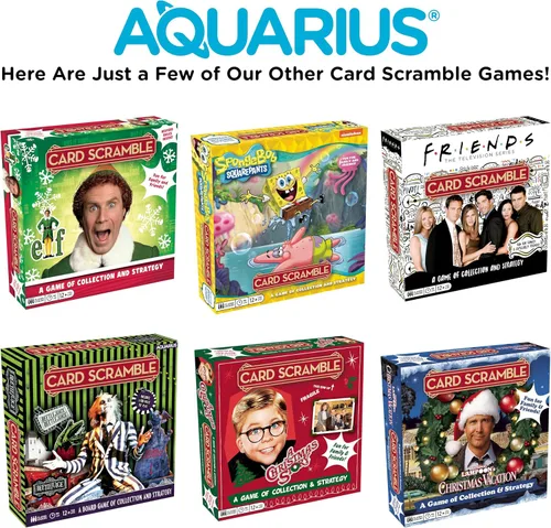 Miniatura 5 de AQUARIUS Rick & Morty Card Scramble - Divertido juego de fiesta familiar para niños, adolescentes y adultos, regalo entretenido de noche de juego
