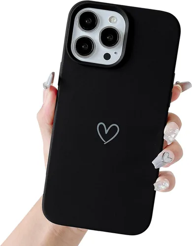 Miniatura 11 de Funda de silicona para iPhone 13 Pro Max para mujeres y niñas, con forro de microfibra suave antiarañazos, funda protectora para iPhone 13 Pro Max