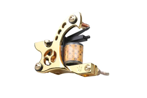 Miniatura 2 de Kit de tatuaje completo: 2 piezas de bobina máquina de tatuaje, pistolas de tatuaje, tintas de color inmortal, fuente de alimentación, agujas