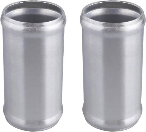 Miniatura 3 de AC PERFORMANCE Conector de manguera de aleación de aluminio de 2" (51mm) OD, conector de tubo de silicona perlado, 4" de longitud, paquete de 2