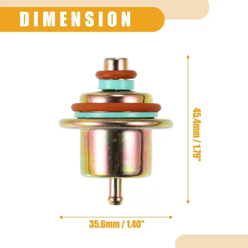 Miniatura 3 de Regulador de presión de inyección de combustible 12460604 - Regulador de presión de combustible para automóvil - para Jeep Wrangler 1991-1995 tono