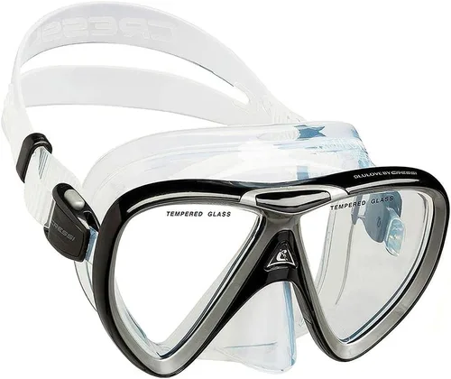 Miniatura 8 de Cressi Kit de snorkel para adultos, máscara y snorkel seco - Equipo de calidad para descubrir el mundo submarino - Ikarus & Orion Dry: Diseñado