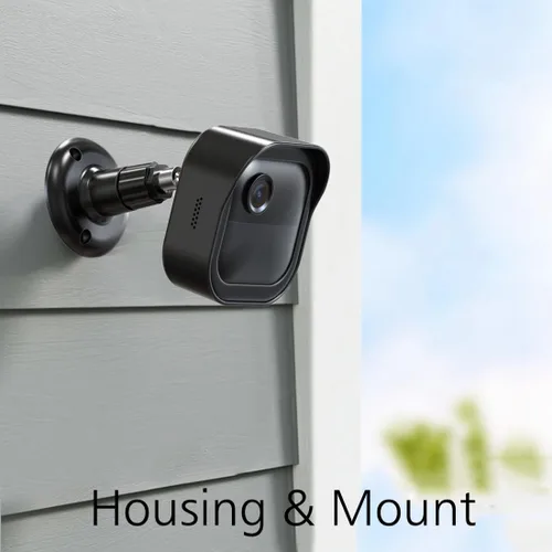 Miniatura 4 de Todo nuevo montaje de pared para cámara exterior de Blink de 4 cámaras, carcasa protectora resistente a la intemperie y montaje ajustable de 360°