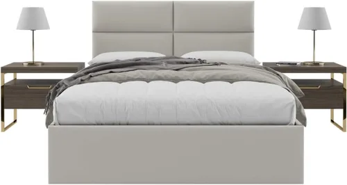 Miniatura 87 de Vänt - Paneles tapizados de cabecera para montar en la pared, diseño Isabelle, 60 x 23 pulgadas, configuración de 4 paneles individuales, Cuero