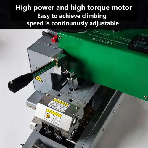 Miniatura 5 de Máquina de soldadura de geomembrana HDPE automática 2100W soldador de cuña caliente, kit de herramientas de soldadura de cuña caliente, herramienta