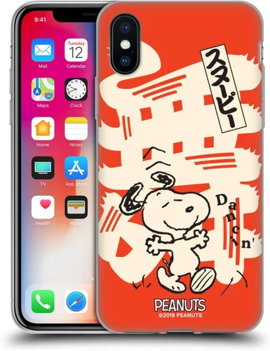 Miniatura 224 de Carcasa de gel para iPhone 7 Plus/iPhone 8 Plus, diseño de Snoopy Oriental de Peanuts, Badges