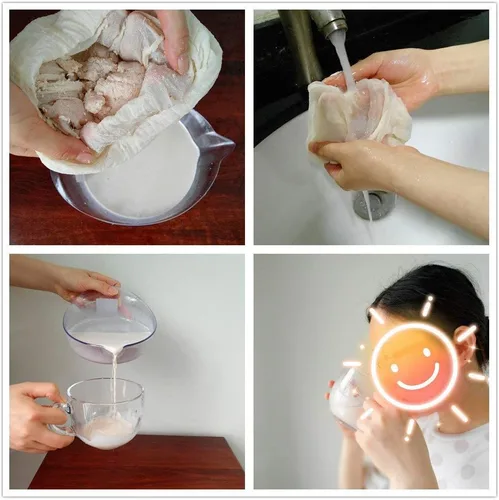 Miniatura 7 de Bolsas de estopilla para colar, reutilizables, coladores de paños de café y queso, bolsa grande de nuez y leche, bolsas de filtro de malla fina