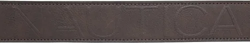 Miniatura 4 de Nautica Men's Casual Padded Leather Belt with Signature Ornament