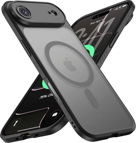 Miniatura 19 de CellEver Funda magnética fuerte para iPhone 15 Pro [protección de cámara] [prueba de caídas de grado militar] [compatible con MagSafe] Funda delgada