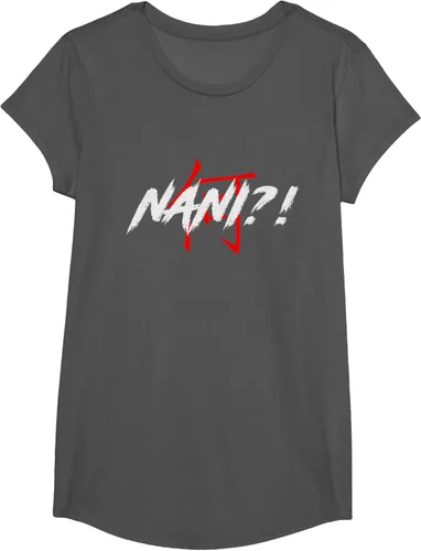 Miniatura 40 de Nani Meme Anime Japanese Camiseta, Negro, S