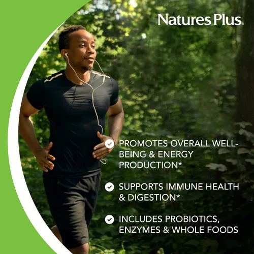 Miniatura 3 de NaturesPlus Ultra Juice Green - 90 tabletas de dos capas, paquete de 2 - Apoya la salud inmunológica, la digestión y la producción de energía