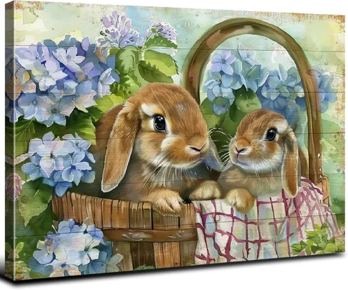 Miniatura 14 de Arte de pared abstracto de flores blancas azules y doradas, decoración de pared azul marino y dorado, marmoleado de flores silvestres