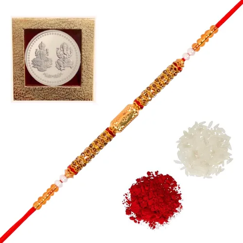 Amba Handicraft RakhiRakhi for brotherRakhi Setrakhi for brother and BhabhiRakhi cardRakhdiSend rakhi to USARakhi for Brother with Gift SetRakhee