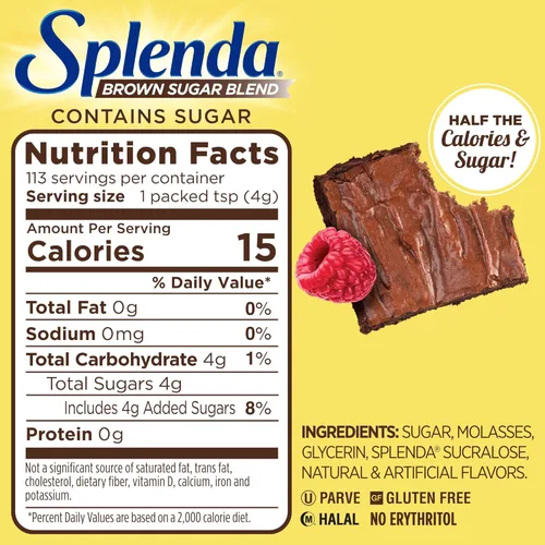 Miniatura 2 de SPLENDA Mezcla de azúcar moreno para hornear, bolsa de 1 libra