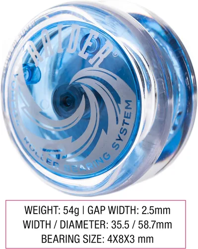 Miniatura 5 de Yomega Raider - Yoyo profesional responsivo con rodamientos de bolas, ideal para niños, principiantes y para trucos avanzados de yoyó de cuerdas