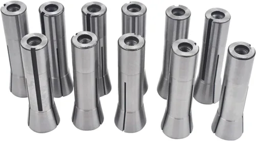 Miniatura 3 de waltyotur Juego de pinzas R8 de 1/8-3/4 de pulgada para varios fresadores R8 husillo cónico 0.0006 TIR 11
