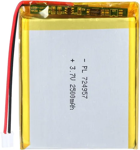 Miniatura 35 de 3.7V 3000mAh 105151 Batería Lipo Recargable de Polímero de Iones de Litio con Conector PH2.0mm JST