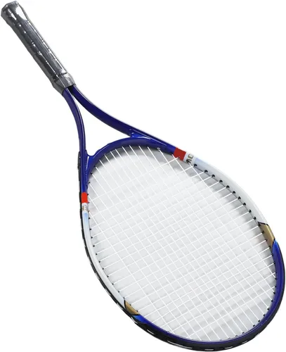 Miniatura 7 de Raqueta de tenis, equipo de tenis de 27 pulgadas de aleación de aluminio de nailon recreativo raqueta de tenis con bolsa de raqueta