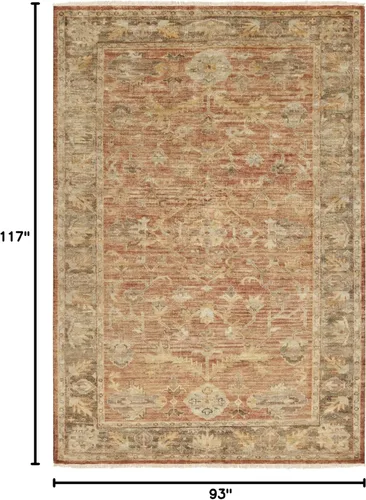 Miniatura 2 de Surya Hillcrest - Alfombra de área, 7'9" x 9'9", rojo oscuro
