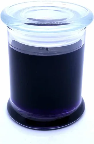 Zen Like Aroma of Nag Champa - Aceite mineral perfumado a base de hasta 120 horas de 8 onzas, tarro decorativo que se quema limpio e incluso por The