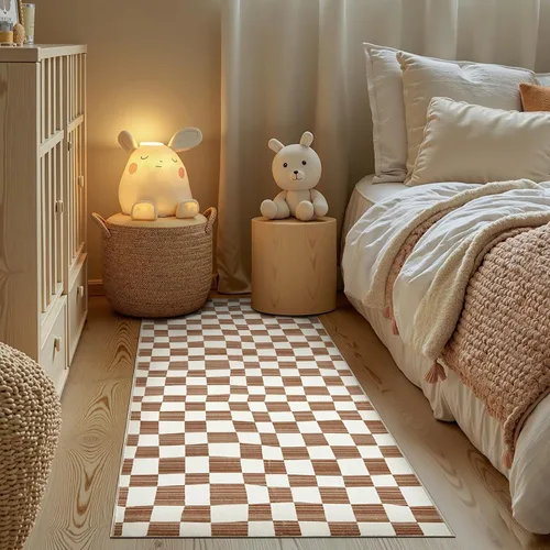 Miniatura 39 de jinchan Alfombra a rayas de 2 x 3 para entrada, alfombra de cocina, tapete pequeño, antideslizante, ligero, de bajo perfil, decoración para entrada