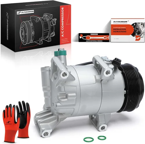 Miniatura 10 de A-Premium Compresor de aire acondicionado de CA con embrague compatible con Honda CR-V 2017-2022, Civic 2016-2021, solo compatible con motor de 1.5 L