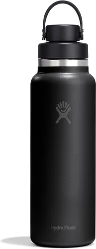 Miniatura 60 de Hydro Flask Botella de agua – Acero inoxidable aislado – Tapa de boca ancha para chug, antiderrames, a prueba de fugas en rocío de 40 onzas Dew
